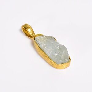 Gold plated and Gemstone Pendant